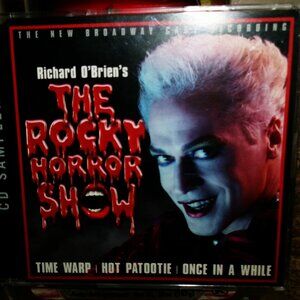 rocky horror picture show new broadway cast 3 song 2001 promo cd single -  rock